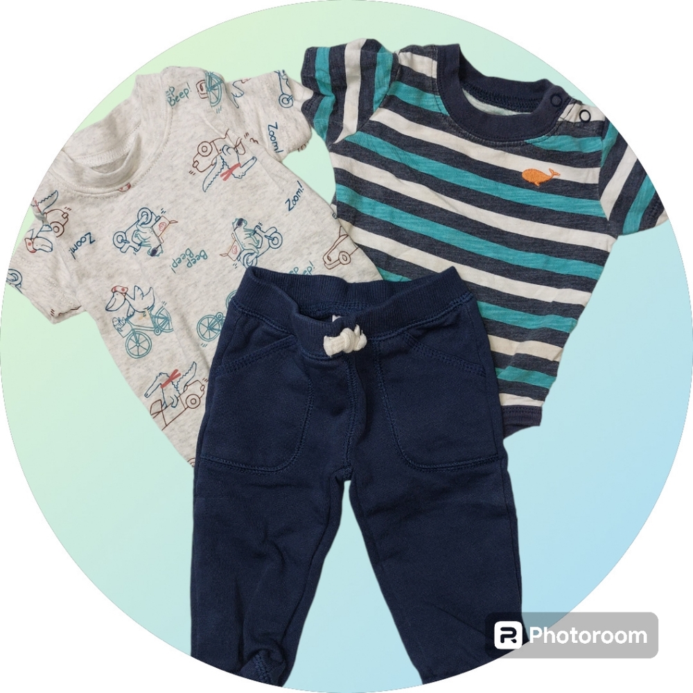 3 pc. Carter's 3M Boys Lot